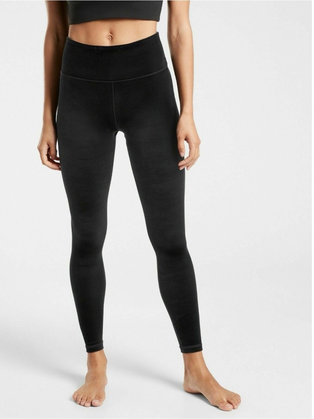 Athleta Elation Ultra High Rise Velvet Tight